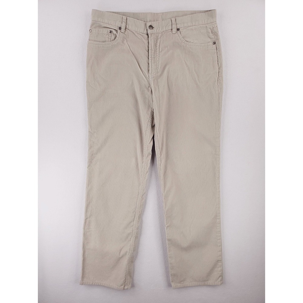 Brooks Brothers Pants‎ Mens 36x34 Khaki Corduroy Chino Classic Straight Cords
